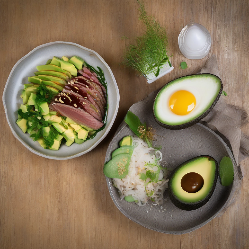 Avocado Soy Sauce Yukhoe Style